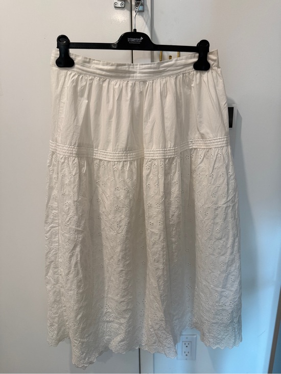 Gap x DOEN Dresses & Skirts - Classic White Eyelet Maxi Skirt - Lightweight Summer Style